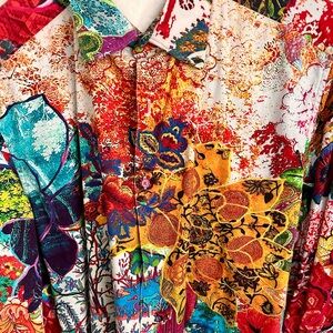 Robert Graham Classic Fit 3X Long Sleeve Shirt.